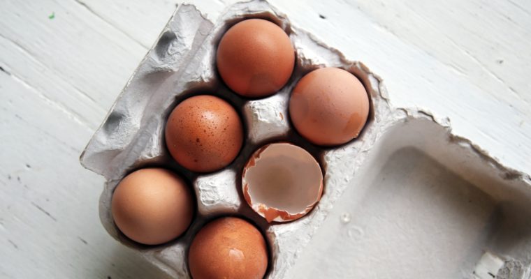 Kun je rauwe eieren invriezen?