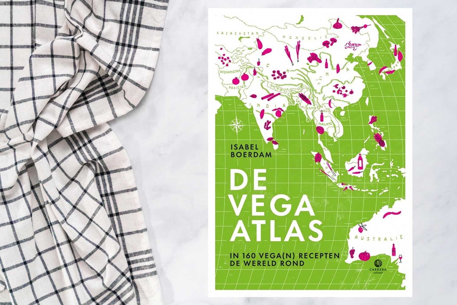 De vega atlas: in 160 vega(n) recepten de wereld rond