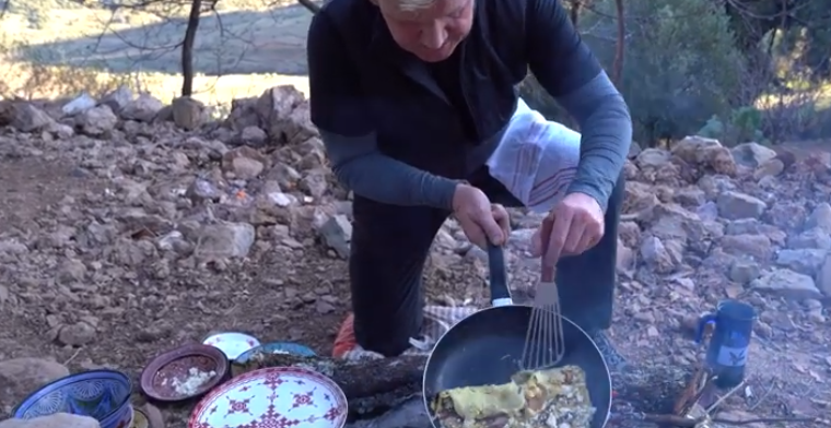 Gordon Ramsay’s omelet met paddenstoelen uit Marokko
