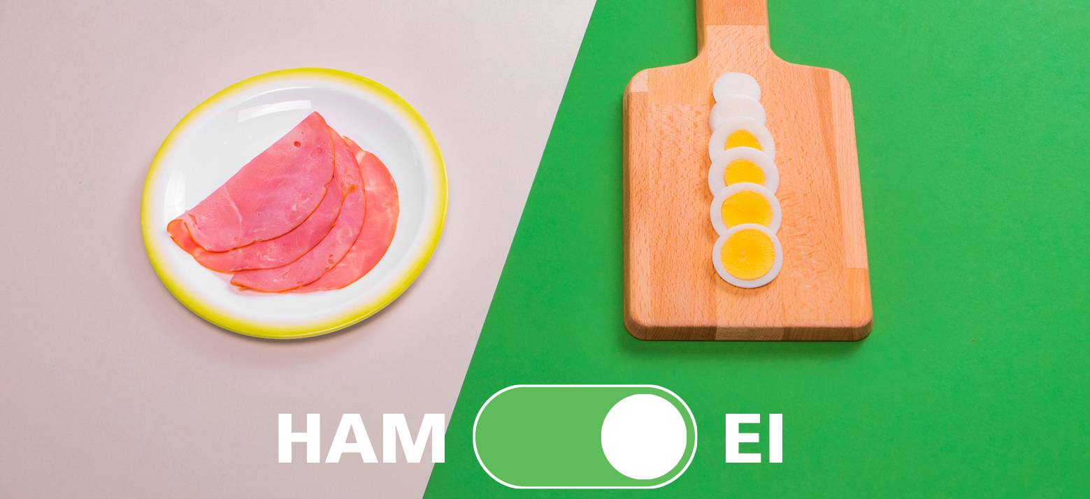 Voedingscentrum adviseert Eetwissel: “Ei in plaats van ham”