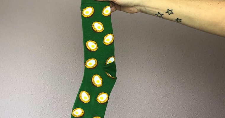 Die wil je: de eierbalsokken partycollectie!