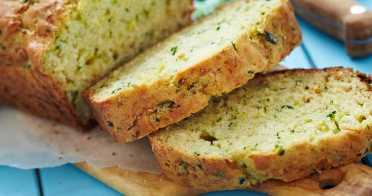 Zoete courgettecake