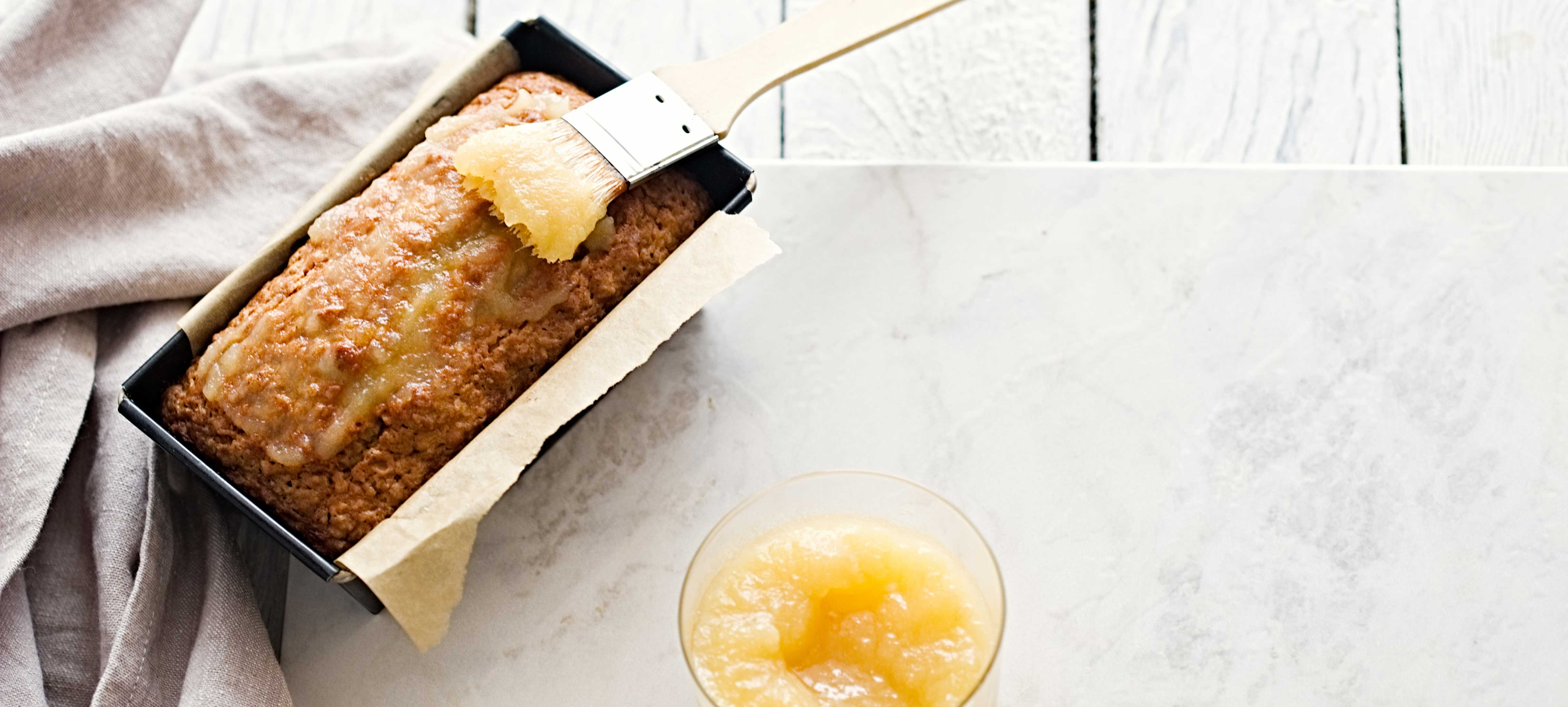 Appelmoescake met havermout