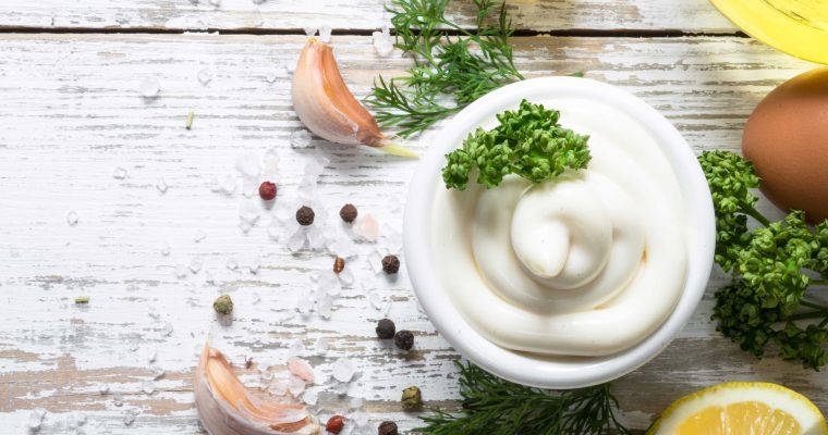 Makkelijke knoflookmayonaise