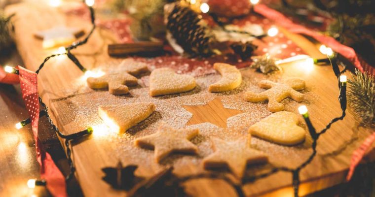 Kerstkoekjes met glazuur