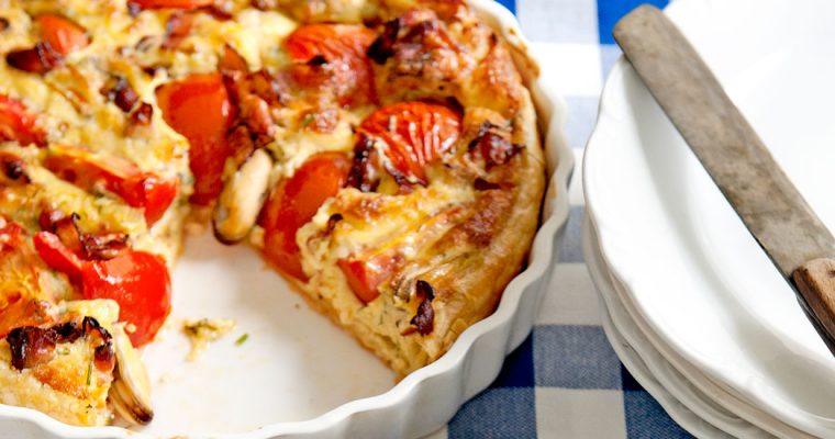 Zeeuwse mosselquiche
